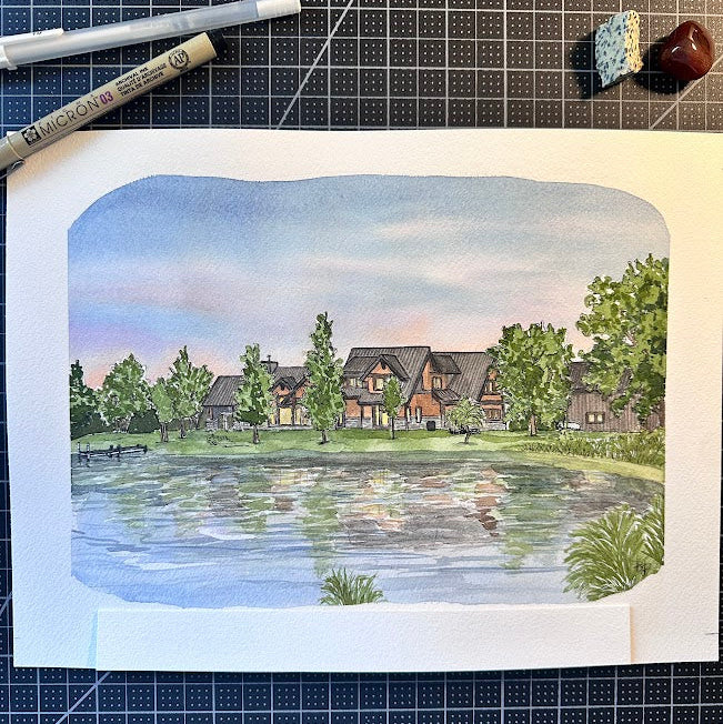 Custom Architectural Portrait